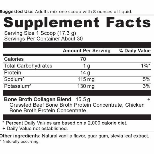 Bone Broth Collagen, ANN
